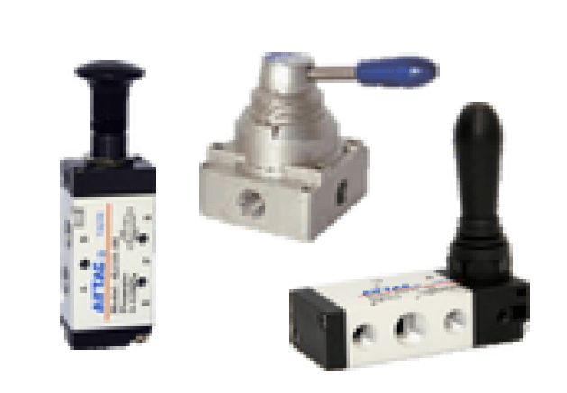 VÁLVULA DE ACIONAMENTO MANUAL - 4H, 4L, 4HV